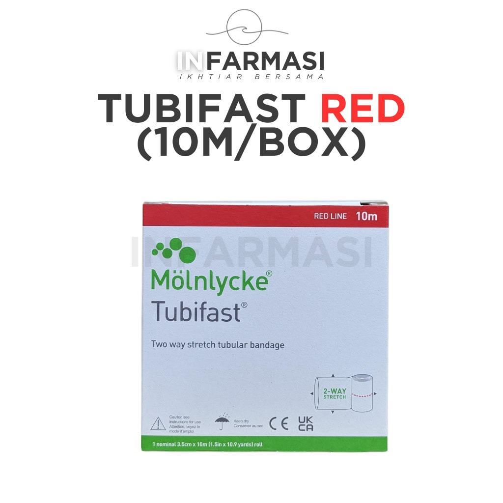 Molnlycke Tubifast Tubular Bandage 10 Meter | Eczema Wrap Sleeve | Wet Wrap Dressing (Per Box)