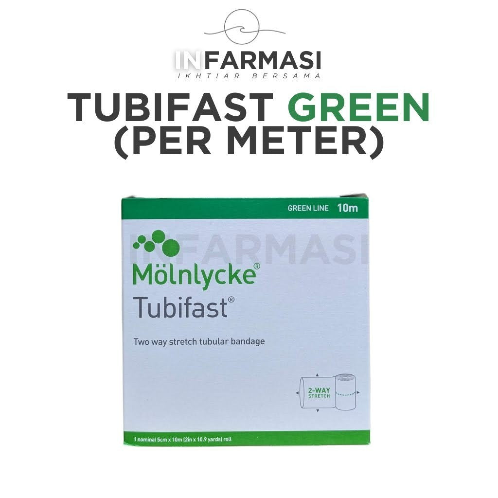 Tubifast Eczema Wrap | Molnlycke Tubular Bandage 2-Way Stretch | Wet Wrap Dressing (Per Meter)