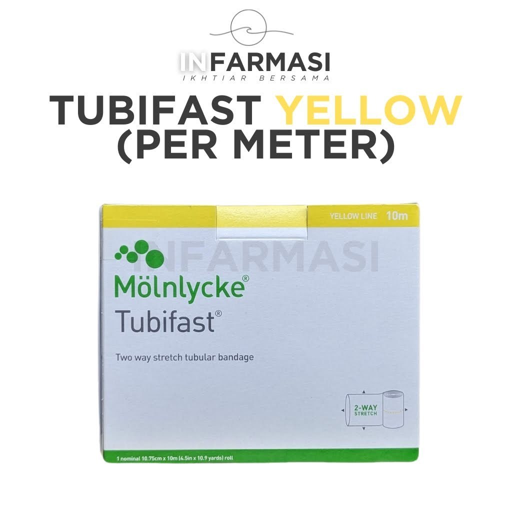 Tubifast Eczema Wrap | Molnlycke Tubular Bandage 2-Way Stretch | Wet Wrap Dressing (Per Meter)