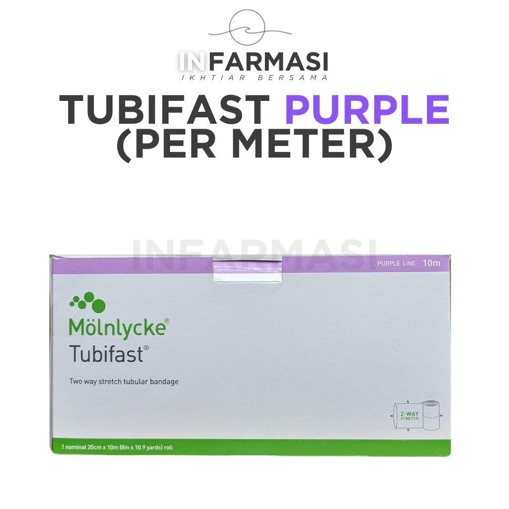 Tubifast Eczema Wrap | Molnlycke Tubular Bandage 2-Way Stretch | Wet Wrap Dressing (Per Meter)