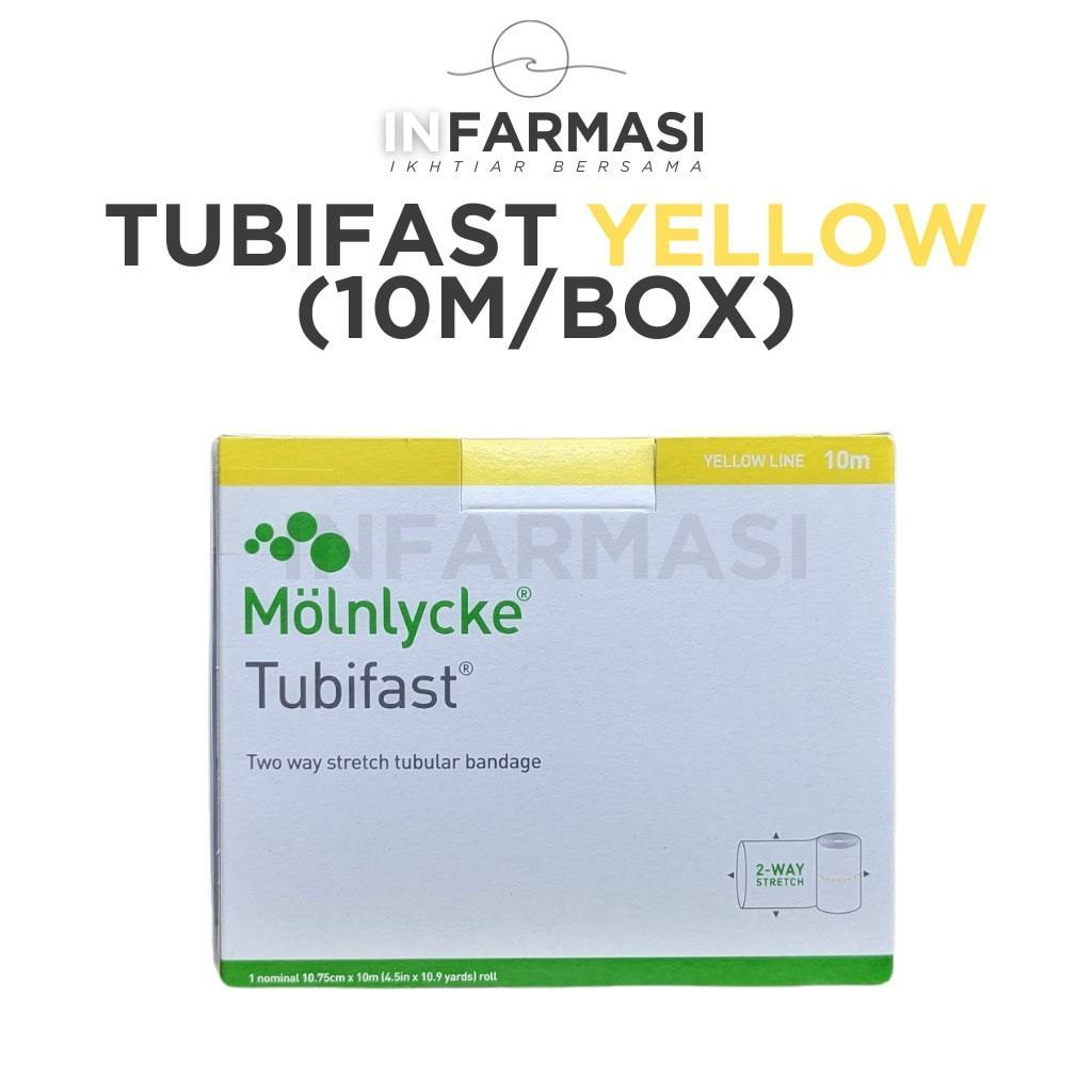 Molnlycke Tubifast Tubular Bandage 10 Meter | Eczema Wrap Sleeve | Wet Wrap Dressing (Per Box)
